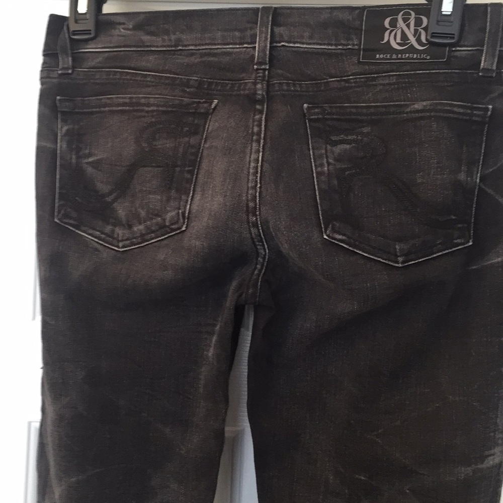 Rock&Republic BlackBerlin stonewashed Jeans size 8 - Picture 12 of 15